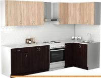 Кухня S-Company Клео лайт 1.2x2.3 правая (венге/дуб сонома) картинка