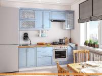 Кухня Vivat Mebel Сканди-02 (sky wood) картинка