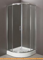 Душевой уголок BelBagno UNO-195-R-2-80-C-Cr (прозрачное стекло) картинка
