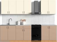 Кухня S-Company Клео колор 2.4 (макиато/ваниль) картинка