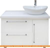 Тумба под умывальник Misty Гамма 100 (белый, правая) картинка