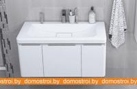 Тумба под умывальник Акватон Шерилл 85 (белый глянец) картинка