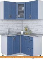 Кухня Интерлиния Мила Крафт 1.2x1.3 (дуб лазурный) картинка