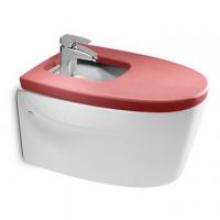 Подвесное биде Roca Khroma [357655000 + 806652F3T] с крышкой картинка