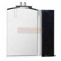 Зеркало Aquanet Асти 75 Шкаф/полка Черный картинка