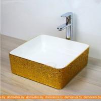 Умывальник Melana MLN-A430BF-GGW (золотистый) картинка