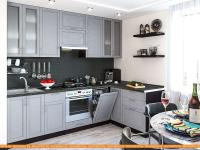 Кухня Vivat Mebel Сканди-04 (grey softwood) картинка
