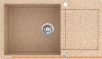 Кухонная мойка Aquasanita Tesa SQT104AW (песочный 112) картинка