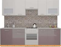 Кухня ВерсоМебель ЭкоЛайт-6 2.9 (белый/глициния) картинка