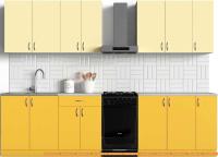 Кухня S-Company Клео колор 2.5 (желтый/лимонный) картинка