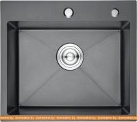 Кухонная мойка Gerhans K35044B (графит) картинка