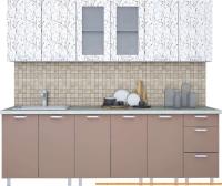 Кухня Интерлиния Арт Мила 24 (арт шоколад) картинка