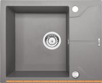 Кухонная мойка Deante Andante ZQN S11A (серый металик) картинка