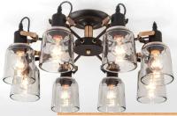 Потолочная люстра Евросвет Astor 70111/8 (черный) картинка