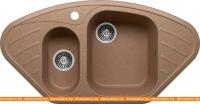 Кухонная мойка Polygran F-14 (терракот) картинка