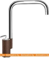 Смеситель Blanco Ajaris хром/кофе (520821) картинка