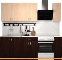 Кухня S-Company Клео лайт 1.7 (венге/дуб молочный) картинка