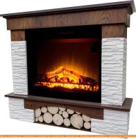 Электрокамин Dimplex Porto Max LED (темный орех) картинка