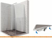 Душевой уголок Ambassador Set 12011104L-ST4 картинка