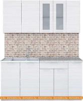 Кухня Интерлиния Мила 17 (вудлайн кремовый) картинка