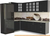 Кухня Интерлиния Мила Деко 1.2x2.7 (пепел/опал светлый) картинка