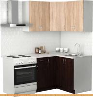 Кухня S-Company Клео лайт 1.2x1.2 правая (венге/дуб сонома) картинка