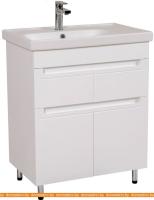 Тумба Аква Родос Омега 70 АР0001423 под умывальник Como 70 (белый) картинка