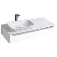 Тумба под умывальник Keramag MyDay 115x20x52 L белый глянец картинка