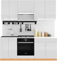 Кухня Сивирин-Компани Клео глосс 2.0 (белый глянец\белый глянец) картинка