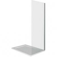 Боковая часть GoodDooor ORION SP-100-C-CH 100x185 прозрачные стекла картинка