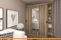 Шкаф-купе ЭлиГард Лагуна ШЛ-06.П.1 (дуб каньон) картинка