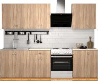 Кухня S-Company Клео лайт 2.1 (дуб сонома/дуб сонома) картинка