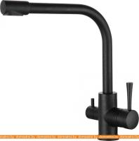 Смеситель Kaiser Merkur 26044-12 (черный) картинка