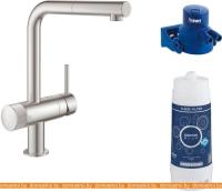 Смеситель Grohe Blue Pure Minta 119707 (суперсталь) картинка