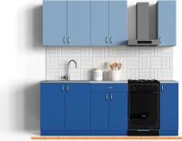 Кухня Сивирин-Компани Клео колор 1,7 (королевский синий\капри синий) картинка
