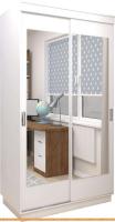 Шкаф-купе ЭлиГард Лагуна ШЛ-03.2 (белый) картинка