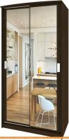 Шкаф-купе Кортекс-мебель Лагуна ШК03-02 (венге) картинка