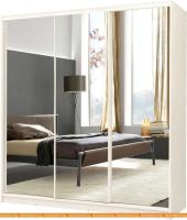 Шкаф-купе Рэйгрупп Bromo BBB3 01 РГ-09.01 B 177 BBB 177.5 (дуб бордо лайт/белый) картинка