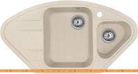 Кухонная мойка Gran-Stone GS-14 (328 бежевый) картинка