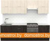 Кухня S-Company Клео крафт 2.6 (угольный камень/шелковый камень) картинка