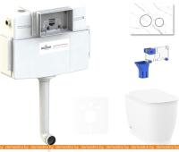 Унитаз Lavinia Boho Relfix Bell Pro 5 в 1 87551017 (statuary искусств. камень) картинка