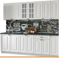 Кухня Интерлиния Мила Деко 2.3 Б (белый/кастилло темный) картинка