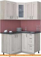 Кухня Интерлиния Мила Хольц 12x12 (шимо светлый) картинка