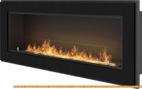 Биокамин SimpleFire Frame 1200 (черный, со стеклом) картинка