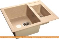 Кухонная мойка GranFest GF-Q610K (песочный) картинка