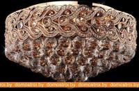 Потолочная люстра Евросвет 3296/8 золото/прозрачный хрусталь картинка