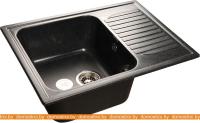 Кухонная мойка GranFest GF-S645L (черный) картинка