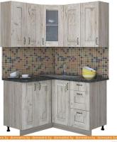 Кухня Интерлиния Мила Хольц 12x14 (дуб серый) картинка