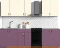 Кухня S-Company Клео колор 2.2 (виола/ваниль) картинка