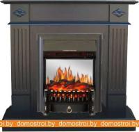 Комплект камина Smolcom Brighton STD-ASP с RealFlame Fobos-S Lux BL LT (венге) картинка